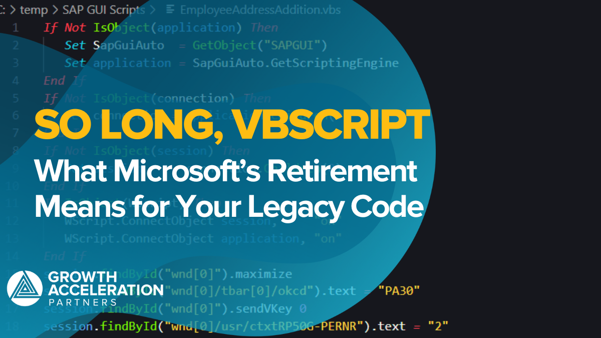 So Long, VBScript: What Microsoft's Retirement Means for Your Legacy Systems